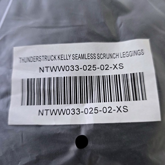 Civil Regime X No‎ Tomorrow Thunderstruck Women's Leggings Size X-Small - Picture 8 of 8